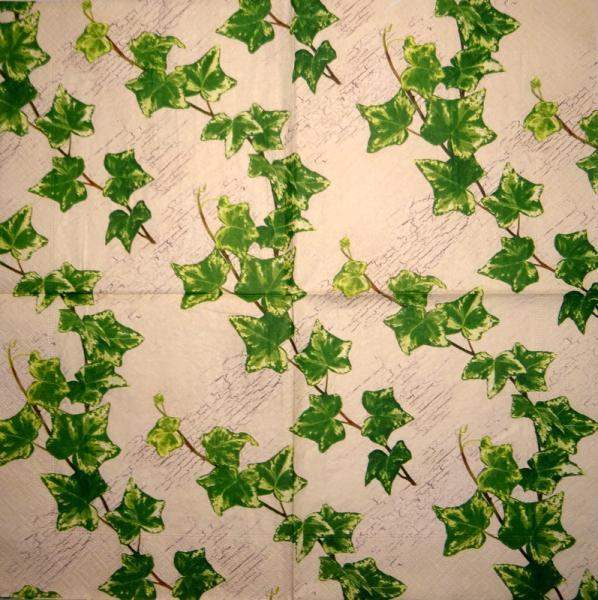 043 Plants - 4 ply - ppd - Handkerchief